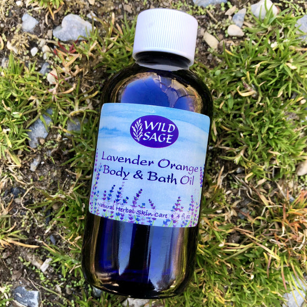 Lavender Orange Body & Bath Oil