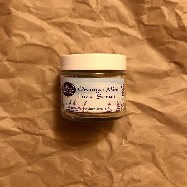 Orange Mint Face Scrub